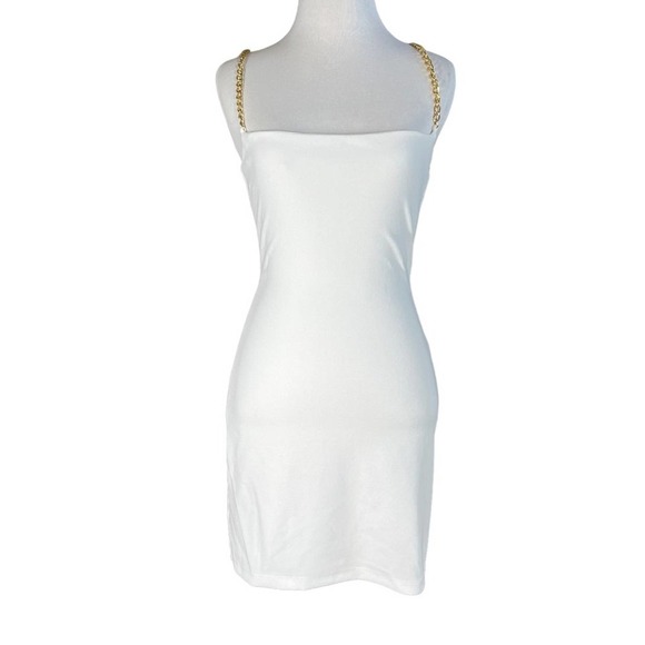 Nookie Estella Mini Dress in White NWT Size Small - Picture 4 of 8